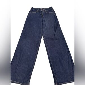 Old Navy Dark Blue Wide-Leg Jeans